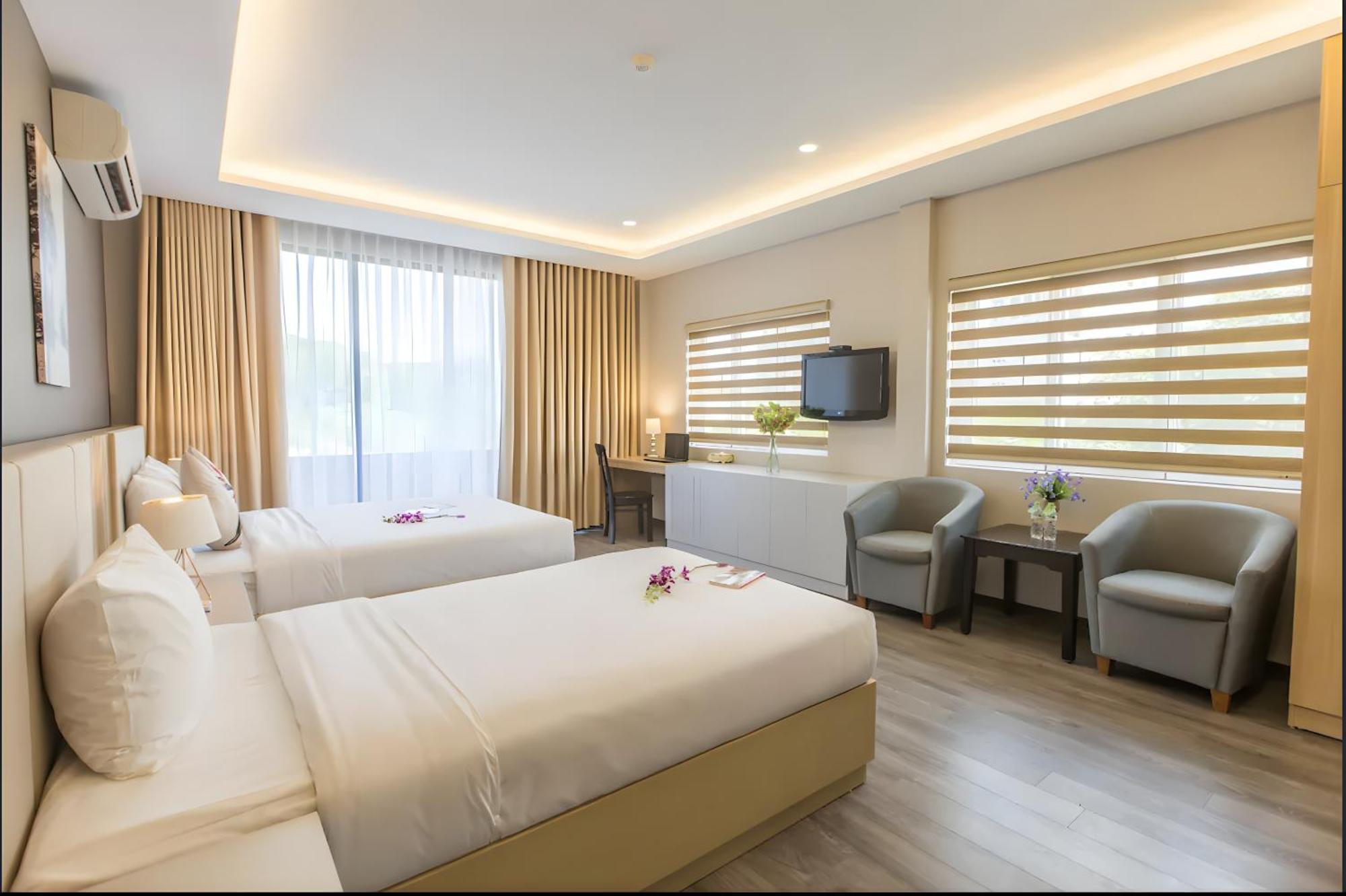 Binh Duong Resident Hotel Da Nang Bagian luar foto